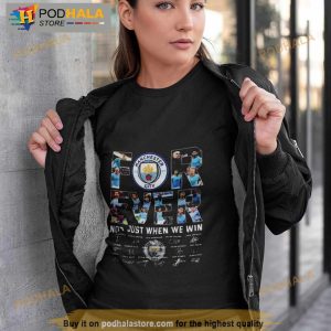 Forever Manchester City We Win Signatures 2023 TShirt