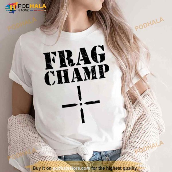 Frag Champ Esports Gamer Counter Strike Shirt