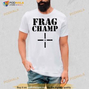 Frag Champ Esports Gamer Counter Strike Shirt 2