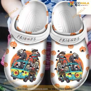Friends Horror Movies Halloween Clog Classic Clogs Shoes