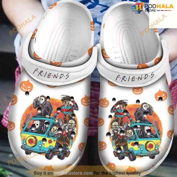 Friends Horror Movies Halloween Clog Classic Clogs Shoes