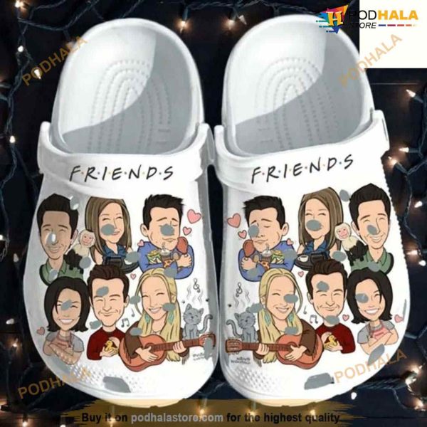 Friends Tv Series Character Crocs Crocband Clogs Comfy Footwear Shoes