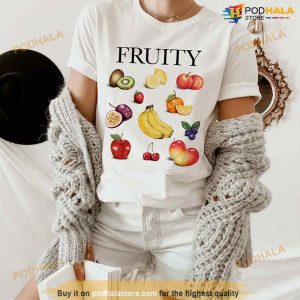 Fruity Lesbian Shirt Funny Lesbian Tshirt Pride Month Merch 2