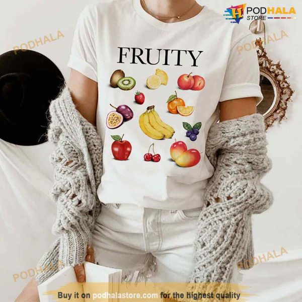 Fruity Lesbian Shirt, Funny Lesbian Tshirt, Pride Month Merch