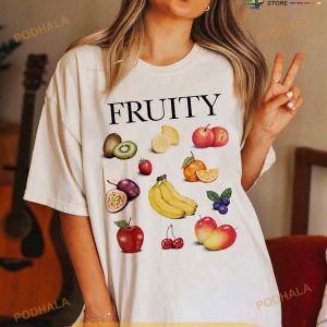 Fruity Lesbian Shirt Funny Lesbian Tshirt Pride Month Merch 3