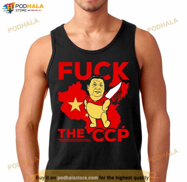 Fuck Ccp Xi Jinping Fuck Chinese Communist Party Graphic Shirt