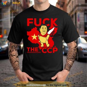 Fuck Ccp Xi Jinping Fuck Chinese Communist Party Graphic Shirt 2