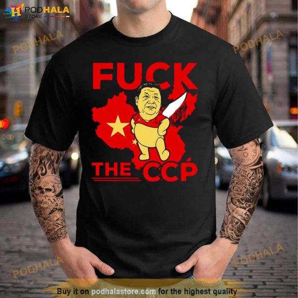 Fuck Ccp Xi Jinping Fuck Chinese Communist Party Graphic Shirt