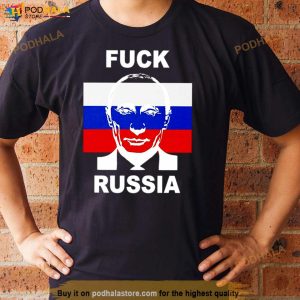 Fuck Russia Putin Russia Flag Shirt 2