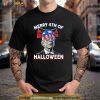 Fun Joe Biden Drink Beer 4th Of July Merry 4th Of Halloween Shirt