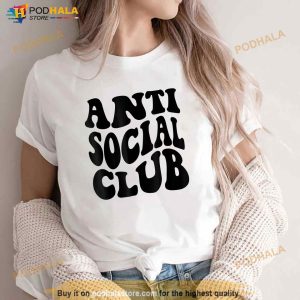 Funny Anti Social Club Shirt 3