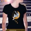 Funny Astronaut Moon Planets Colorful Space Graphic Shirt