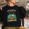 Funny Camping Lover Design For Men Women Camping Vacationist Shirt