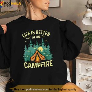 Funny Camping Lover Design For Men Women Camping Vacationist Shirt
