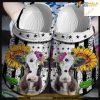Funny Cow In The Us SuNFLower Shoes Crocs Clog Shoes