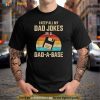Vintage I Keep All My Dad Jokes In Dad a Base Fathers Day Shirt