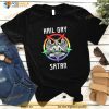 Funny Hail Gay Satan LGBT Goth Gay Pride Baphomet Shirt