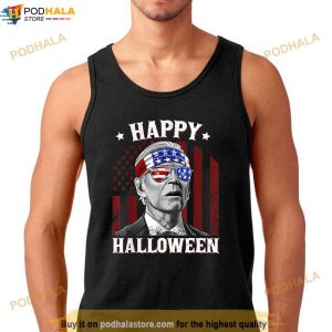 Funny Joe Biden Happy Halloween Confused 4th Of July 2023 Shirt 3