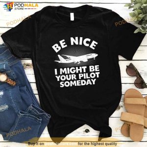 Funny Pilot Design For Men Women Aviation Airplane Pilot Shirt 2
