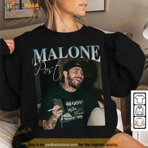 Funny Post Malone Shirt Post Malone Bootleg Rapper Unisex Gift Hoodie Rap 2