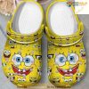 Funny Yellow Spongebob Face Cartoon Crocs For Men Women