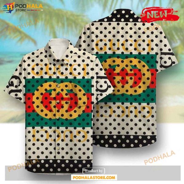 GC Clothing Clothes Outfit Gucci For Men Women Hawaiian Shirt, Tropical Shirt