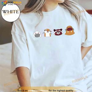 GOTG Rocket Raccoon Lylla Rocket Floor Teefs Shirt, Guardians Of Galaxy Shirt
