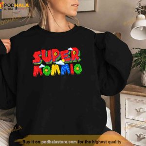 Gamer Mommio Super Mom Mothers Day Funny Gift From Kids Trending Shirt 2