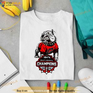 Georgia Bulldogs 2023 National Championship Football UGA Shirt