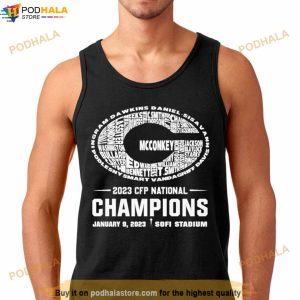 Georgia Bulldogs Player names 2023 CFP National Champions logo Shirt