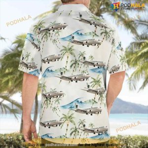 Germania Airline Boeing 737 300 Hawaiian Shirt 2