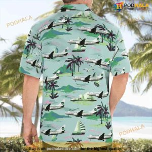 Germania Airline Boeing 737 700 Hawaiian Shirt 2