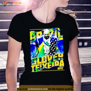 Glover Teixeira Ufc Brazil Pride Shirt 2
