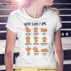 God Says I Am Dog Beauthul Accepien Bold Shirt