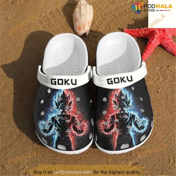 Goku Dragon Ball Rubber Crocs Shoes Clogs Unisex Footwear Crocbland Clog Gifts For Men Women