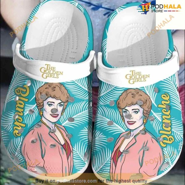 Golden Girls Blanche Movie Clog Adult Crocs Clog Shoes