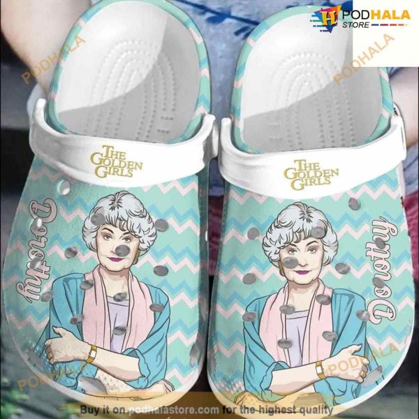 Golden Girls Dorothy Movie Clog Adult Size Crocs Clog Shoes