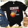 Graduate Senior Class of 2023 Basketball Player Graduation Shirt