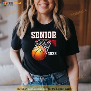 Graduate Senior Class Of 2023 Basketball Player Graduation Shirt 3