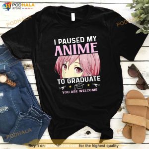 Graduation 5th 8th Grade Class 2023 Anime Middle School Girl Shirt 3