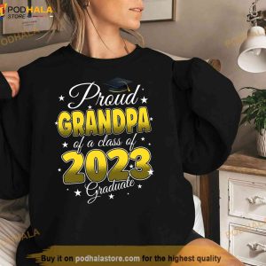 Graduation Proud Grandpa Of A Class Of 2023 Graduate Senior 2023 2