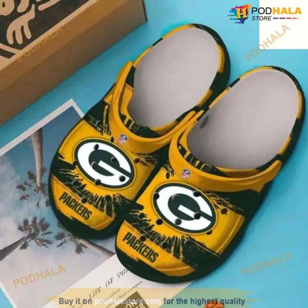 Green Bay Packers Crocsband Clog Shoes Crocs