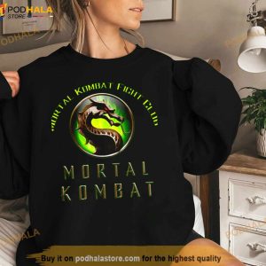 Green Logo Mortal Kombat Fight Club Shirt 2