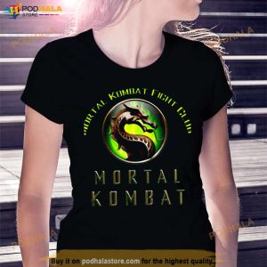 Green Logo Mortal Kombat Fight Club Shirt 3