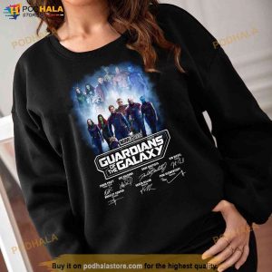 Guardians Of The Galaxy Signature Shirt, Marvel Gift For Fans