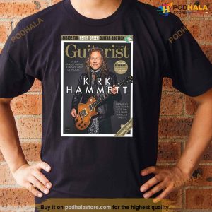 Guitarist Magazine New Issue Kirk Hammett Metallica Lead Guitar Shirt