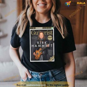 Guitarist Magazine New Issue Kirk Hammett Metallica Lead Guitar Shirt 3