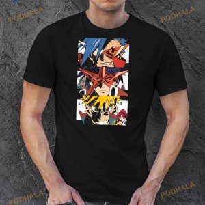 Gurren Lagann Anime Graphic Shirt