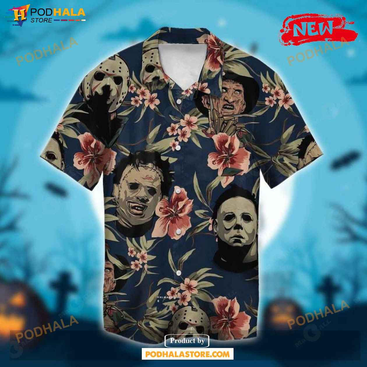 Jason Voorhees NFL Philadelphia Eagles Hawaiian Shirt