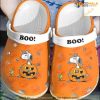 Halloween Snoopy Boo Pumpkin Crocs Clog Shoes
